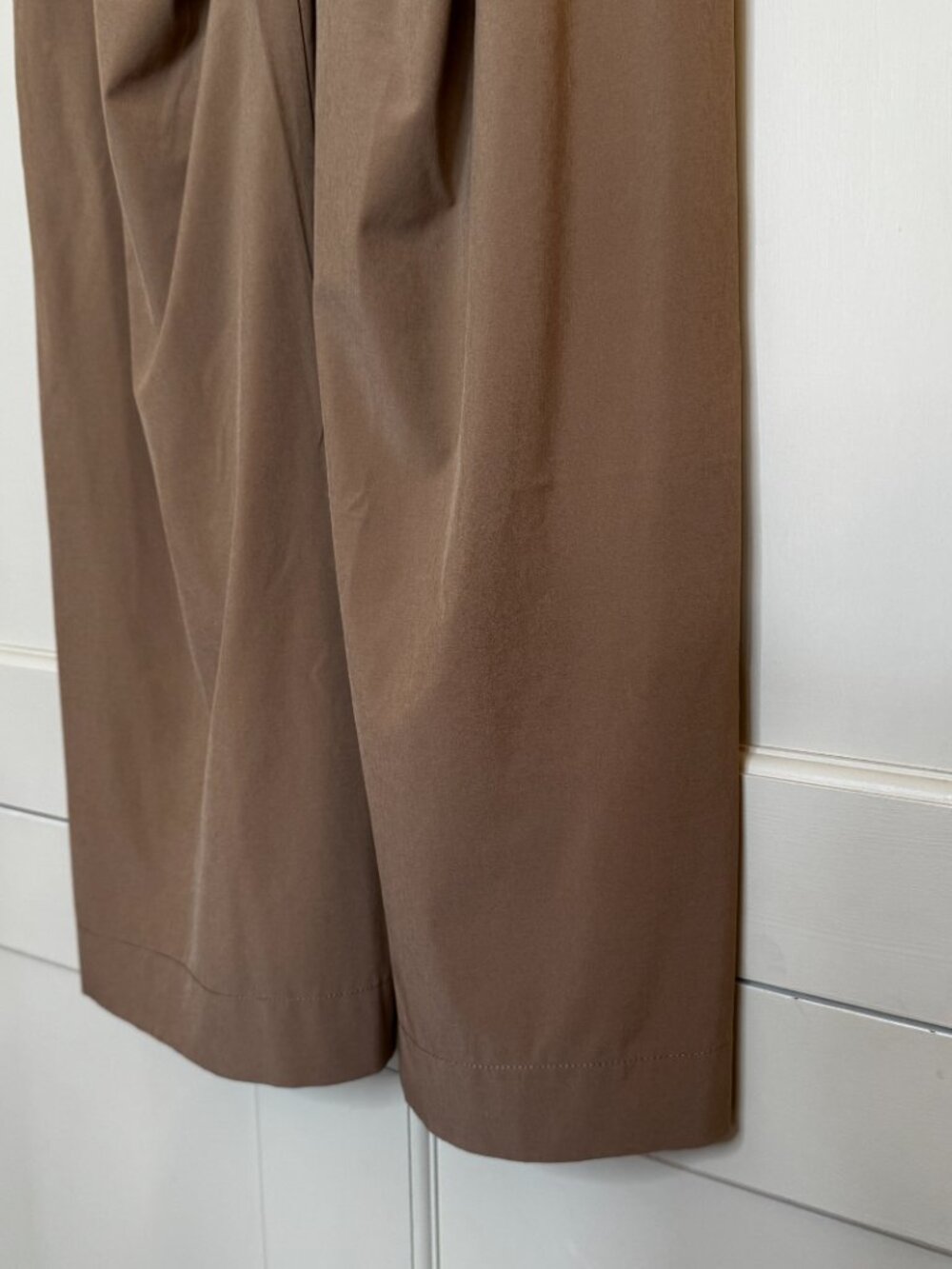 Vuori Womens Villa Wide Leg Pants Sorrel Brown Lightweight Stretch Size XS - Picture 15 of 16